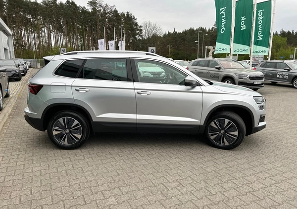 Skoda Karoq cena 153550 przebieg: 10, rok produkcji 2024 z Sośnicowice małe 92